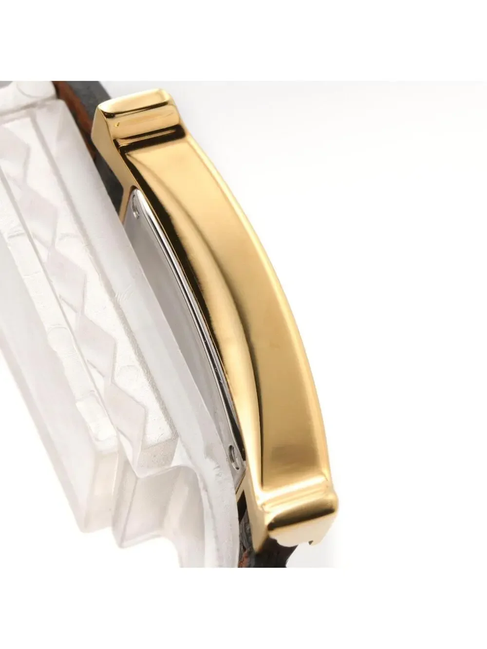 Hermes H Square Wrist Watch Quartz Gold #360158H13B
